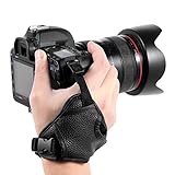 Sovipal Camera Hand Strap- Hand Wrist Strap Black- Camera Wrist Strap- Professional, Padded and Comf
