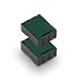 Produktbild Trodat Ersatzkissen 6/4921 für Printy 4921  Stempelfarbe grün, Abdruck 12x12mm, 2er-Pack