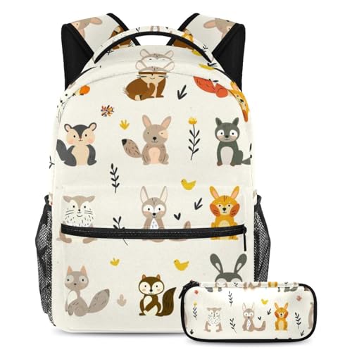 Sac à dos enfants animaux dessin animé trousse école ados garçons filles