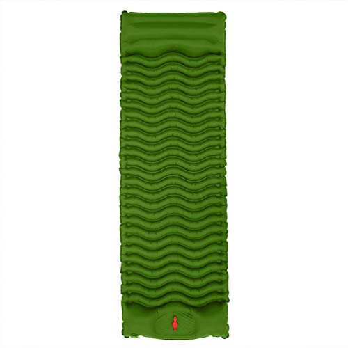 Wakauto 1 pç almofada design onda barraca colchão de ar ultraleve portátil para acampamento ao ar li