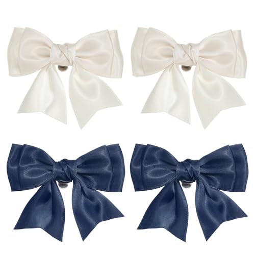 Pinces à chaussures en satin femme PATIKIL boucles amovibles mariage