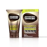 Just For Men Control GX Champú Reductor de Canas para Hombre, Reduce Las Canas Gradualmente en Cada Lavado, Con Aceite De Coco Y Aloe Vera, Para Todos Los Tonos, 118ml