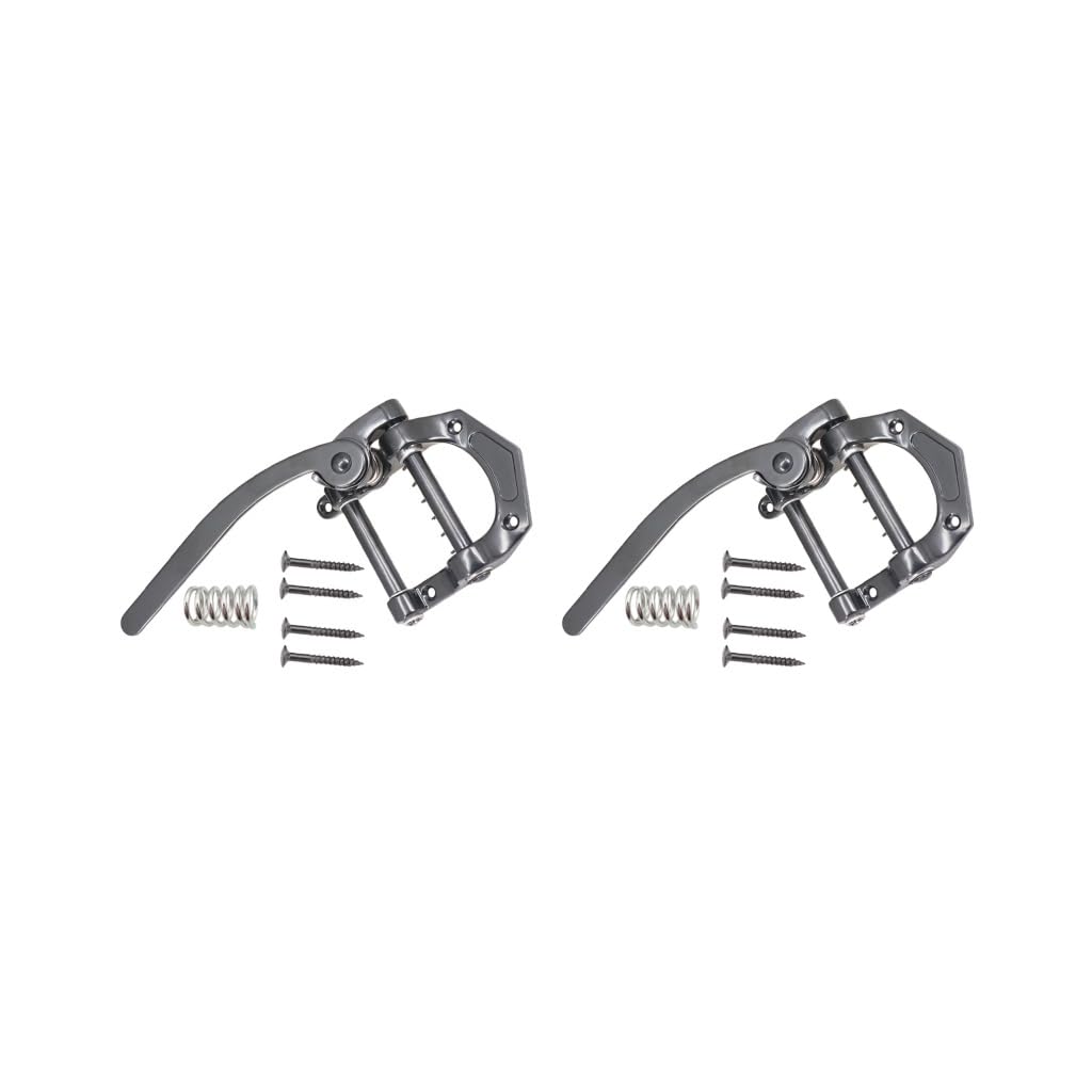 Lot de 2 chevalet de trémolo de rechange pour guitare électrique B5 SG LP Noir