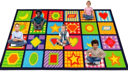 Amazon.com: Mfmiudole Classroom Carpets Kid Rug 7.7'×13.3', Extra Large ...