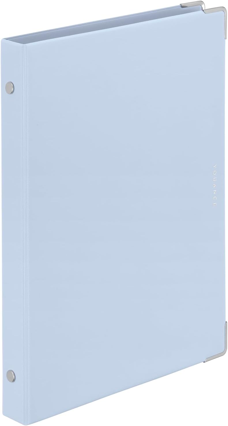 Maruman F416-41 Loose Leaf Binder, Yuance A5, 20 Holes, Blue Gray