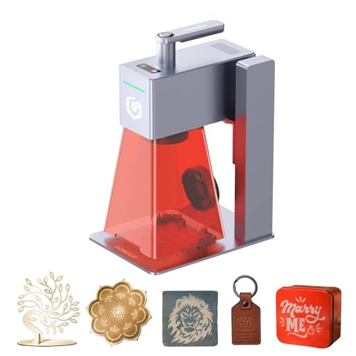 Longer Nano Pro 12000mW Portable Laser Engraver – High-Speed (5000mm/s) Engraving & Cutting for Wood, Acrylic, Leather, Metal, Ceramics, Precision 0.01mm, LightBurn Compatible, Safe & Easy Setup