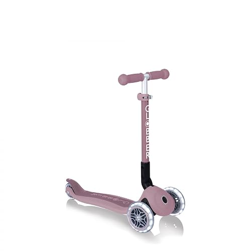 Globber Junior Plegable Luces - Patinete de 3 Ruedas para niños de más de 2 años Fabricado con un 60%…