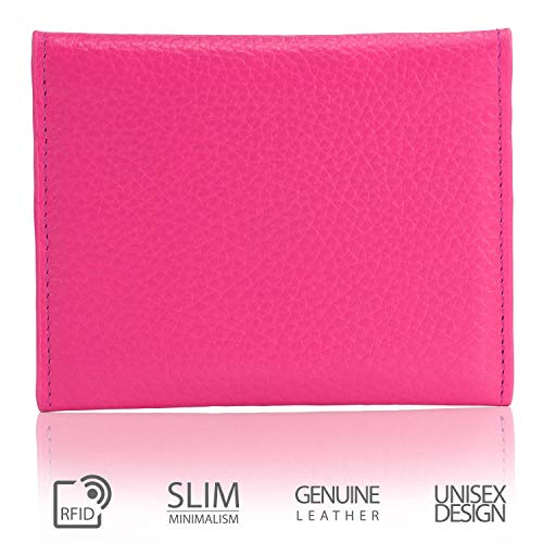 Otto Angelino Genuine Leather Credit Card Holder And Travel Wallet Envelope With Magnetic Clasp, Credit Card Holder - Unisex #TOP5