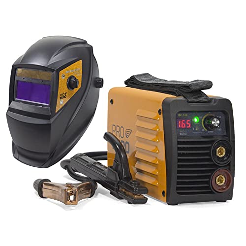 Máquina de solda inversora GP 165a bivolt Pró Euro + máscara automática