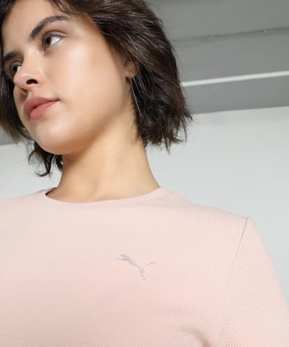 Image of Puma Women's Solid Regular Fit T-Shirt