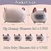 Imagen de SQEQE Peluche de Gato siamés