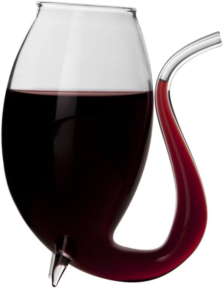 Oenophilia Porto Sippers, Hand-Blown S/4