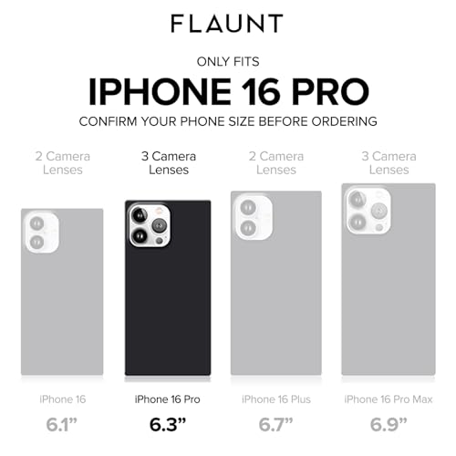 Flaunt Official Square iPhone 16 Pro Case - Mother of Pearl - image 3