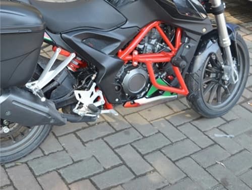 Crash bar Benelli TNT250 pare-carters de protection moto rouge