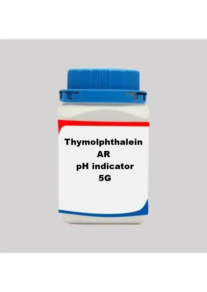 jcssuper Thymolphthalein AR pH Indicator, 5g, CAS NO 125-20-2, Molecular Weight 430.55 Lab And Industrial Grade C28H30O4 5 G-picture-39