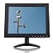 TPEKKA 10" Inch Security CCTV Monitor HD IPS 1024x768 Portable Mini TFT LCD Monitor BNC HDMI VGA AV Input for Computer PC FPV Screen DVR CCTV Cam Home Office Surveillance Raspberry Pi Gaming Display