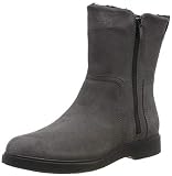 Clarks Un Elda Mid, Botas Slouch Mujer, Gris (Grey Suede Grey Suede), 41.5 EU