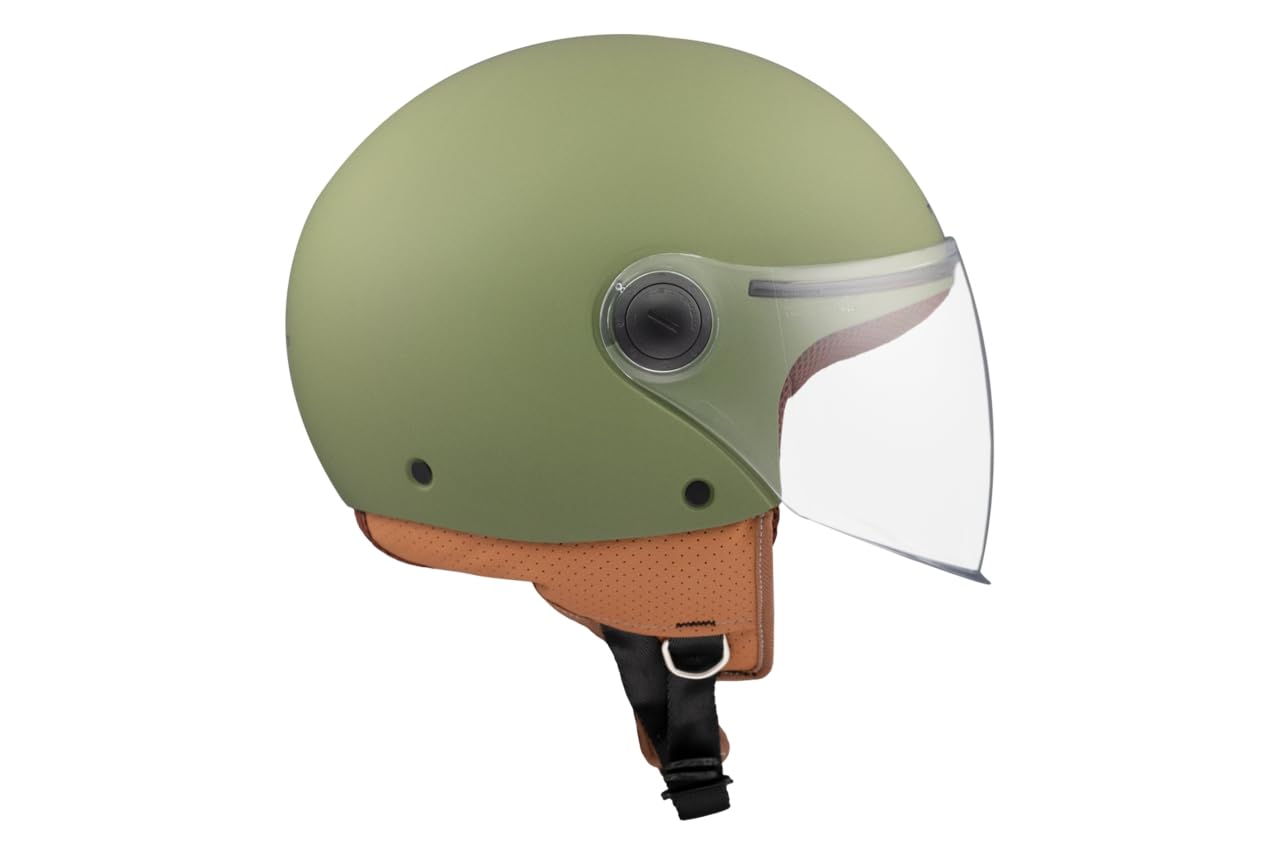 CASCO MTB STREET S SOLID A6, Verde Opaco (Green), L