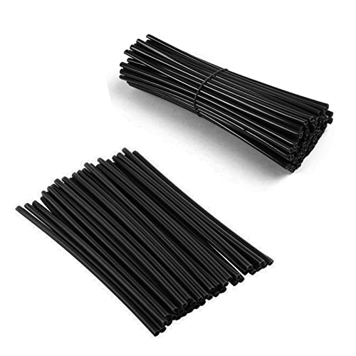 Pacote de 36 protetores de raios de roda para motocicleta kit de envoltórios universais para aros de