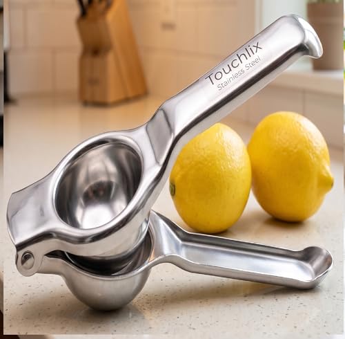Image of Premium Heavy Duty Stainless Steel, Lemon Squeezer, with Bottle Opener, Manual Citrus Juicer, Rust Resistant, Kitchen, Lemon Juicer, Nimbu Nichodne wala, Nimbu Press, Squeezer,