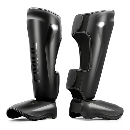 FIVING MMA Kampfsport Schienbeinschützer – gepolsterte...