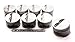 Sportsman Racing Products SRP (138081) 4.030 Bore Flat Top Piston Set for Small Block Chevy