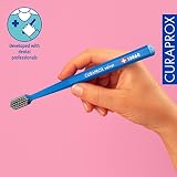 Curaprox CS 12460 Velvet Szczoteczka, Niebiesko-szary, Wyprodukowano w Szwajcarii