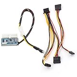 Für jedes Motherboard mit 24-Pin-ATX-Anschluss geeignet. Ideal für Boards wie D945GCLF2, DG45FC (Atom, Core 2 Duo) sowie für alle VIA C7 / Nano- oder AMD-Motherboards.