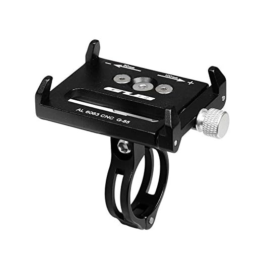 GUB G-85 Fahrrad-CNC-Handyhalterung, 8,9–15,7 cm (3,5–6,2 Zoll), Handy-Halterung, GPS-Hülle, Fahrrad, Motorrad, Lenkerverlängerung, Schwarz
