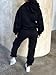Sweatsuits Women 2 Piece Outfit Hoodie Lounge Sets Oversized Sweatshirt Joggers Sweatpants Set Fall Fashion 2025 Black S