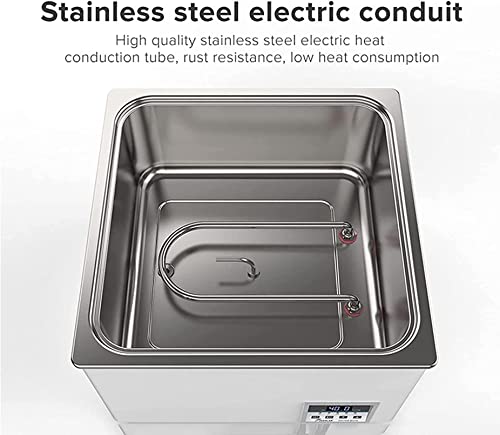 Digital Lab Water Bath, Thermostatic Water Bath With Digital Display And Protective Cover Lid For Lab Use, 360° Circulating Heating, Anti-Dry Burning For Lab Use #TOP2