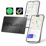 Wallet Tracker for iOS & Android, 5-Year Battery Life, IP68 Waterproof, Ultra-Slim Design, Works with Apple Find My and Google Find Hub, Smart Card Locator for Passport, Keys, Bags