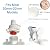 Replacement Pads - TEN PACK - For Mechanical Leak Detectors/Water Stop Valves - For Under Sink Reverse Osmosis and Water Filtration Systems