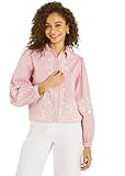 Rayures verticales Grain de Malice Chemise rayée à Broderies Femme