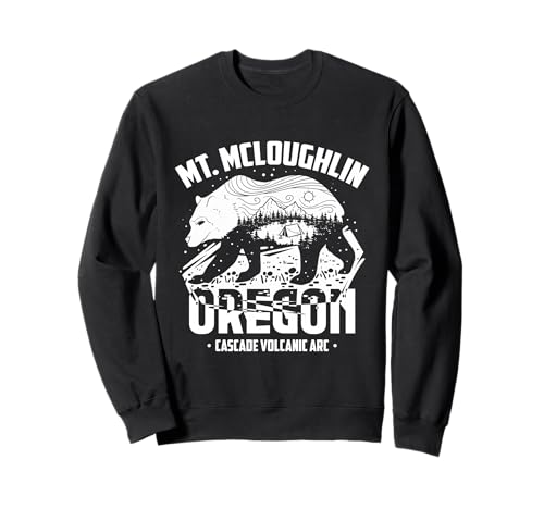 Mount McLoughlin Cascade Volcanic Arc Oregon Sweatshirt