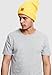 Urban Classics Leatherpatch Long Beanie Gorro de Punto, Amarillo (Chrome Yellow 1148),...