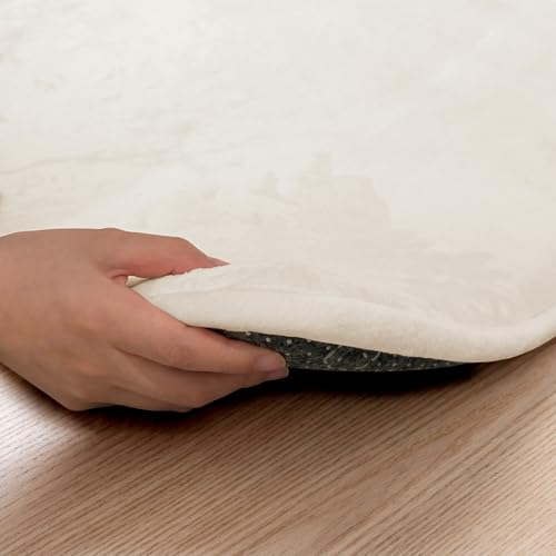 Image of 1.5 inch Thick Baby Play Mat for Floor 79x118 Soft Foam Play Mats Beige