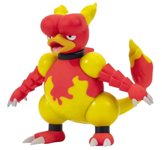 Pokémon Pokemon Figures Magmar - 8 cm Combat Figures - New 2023 - Officially Licensed Pokemon Toy by Pokémon - Image 2