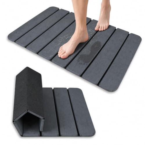Tapis de bain en diatomite super absorbant séchage rapide 60x39 - 2