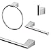 Gatco KA-BLE-4-PC Bleu 4-Piece Bathroom Accessory Kit, Chrome