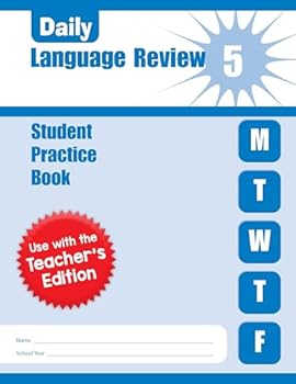 Paperback Evan-Moor Daily Language Review, Grade 5 Student Workbook Book