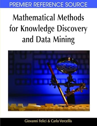 Mathematical Methods for Knowledge Discovery and Data Mining book cover