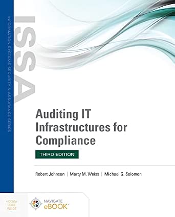 Auditing IT Infrastructures for Compliance Third Edition-Wow! eBook
