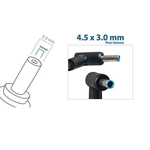 Fonte Carregador para Notebook HP Pavilion X360 11-N022BR | 19.5V 3.33A 65W Pino 4.5 X 3.0 mm