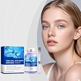 Serum do twarzy z ampułkami z komórkami macierzystymi, ujędrniająca, liftingująca i nawilżająca, serum do pielęgnacji skóry wygładzające drobne linie, ujędrnia zwiotczałą skórę, promienna i elastyczna