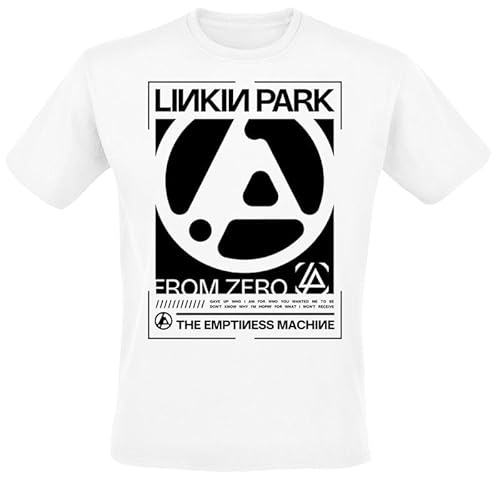 Photo de Linkin Park from Zero The Emptiness Block Homme T-Shirt Manches Courtes Blanc XL