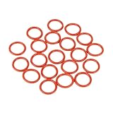 Auto Car 20pcs Tube Damper Silicone Rings Fits For 12AX7 12AU7 12AT7 12BH7 EL84