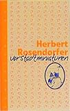 Vorstadtminiaturen: Szenen - Herbert Rosendorfer 