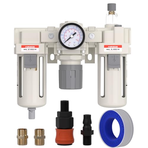 AIRZOE 1/2” NPT Air Compressor Filter Regulator