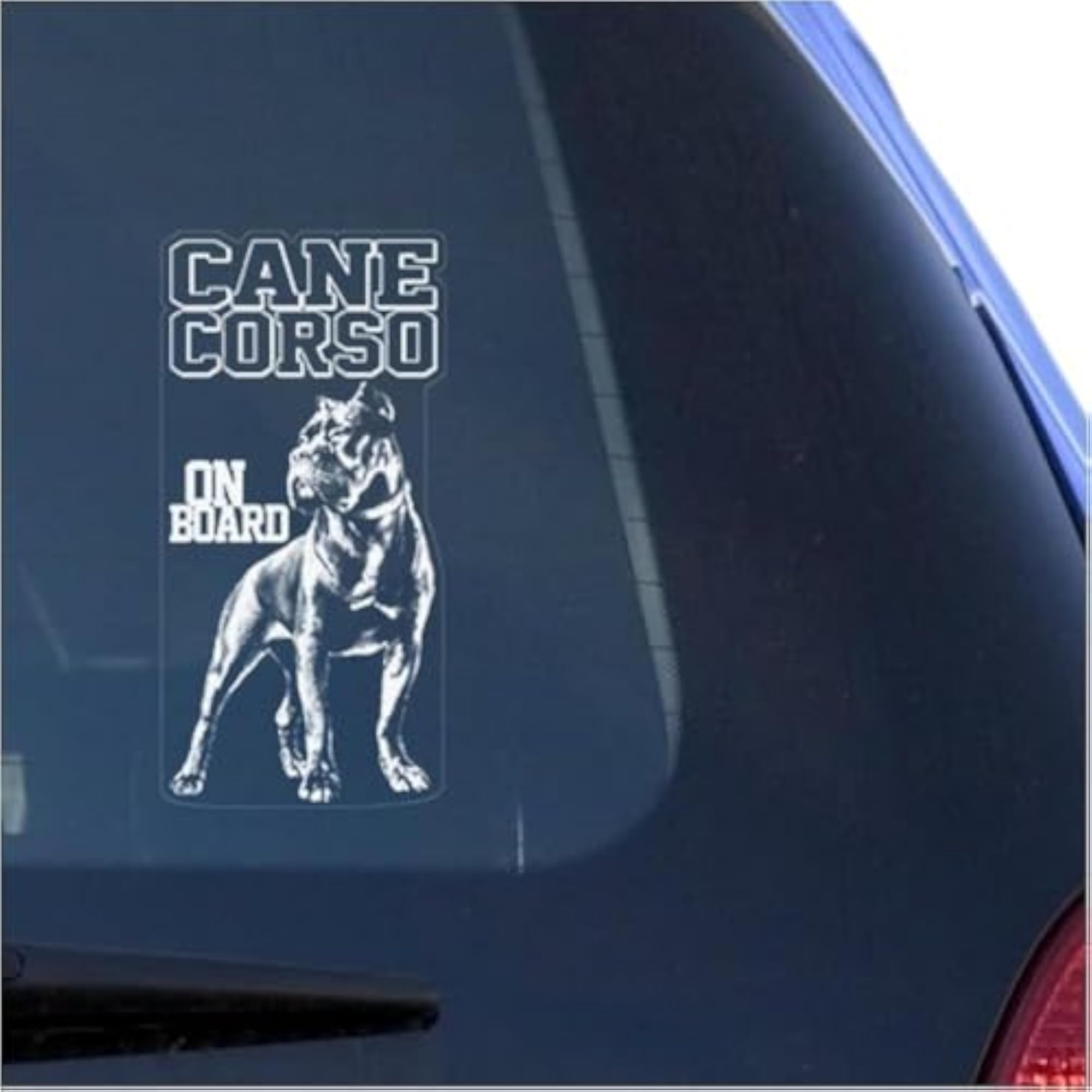 Cane Corso Clear Decal Sticker for Window